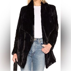 Jack by BB Dakota Fuzzy Black Coat
